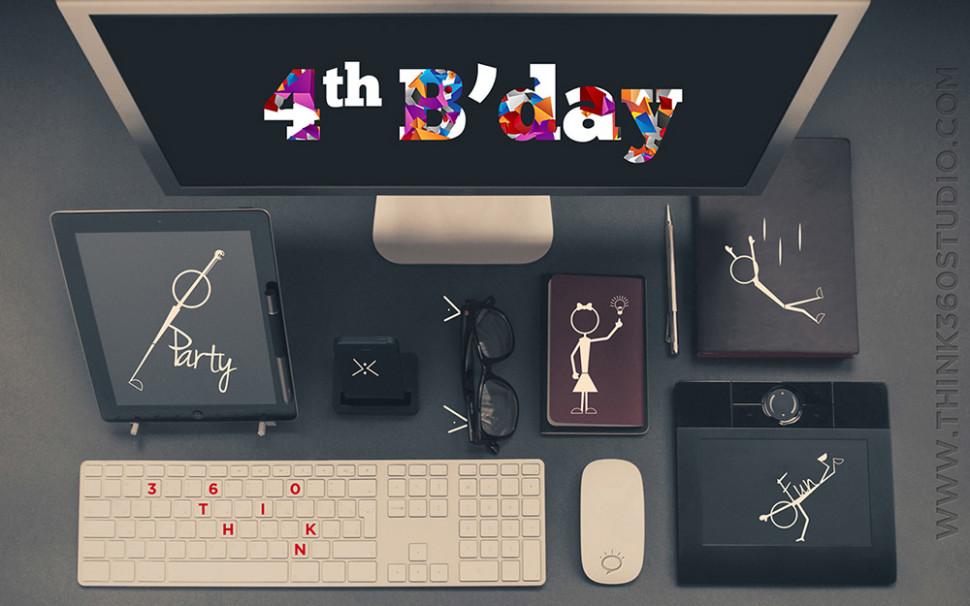 We celebrated 4th Birth Bash of Think 360