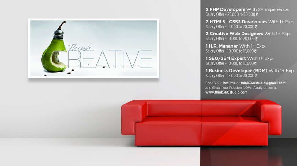 Jobs At Think360 Studio – Grab Your Position Now!