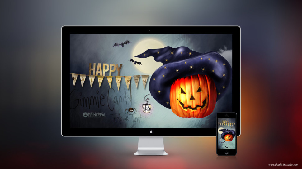 Super Halloween Wallpaper – Think 360 Studio
