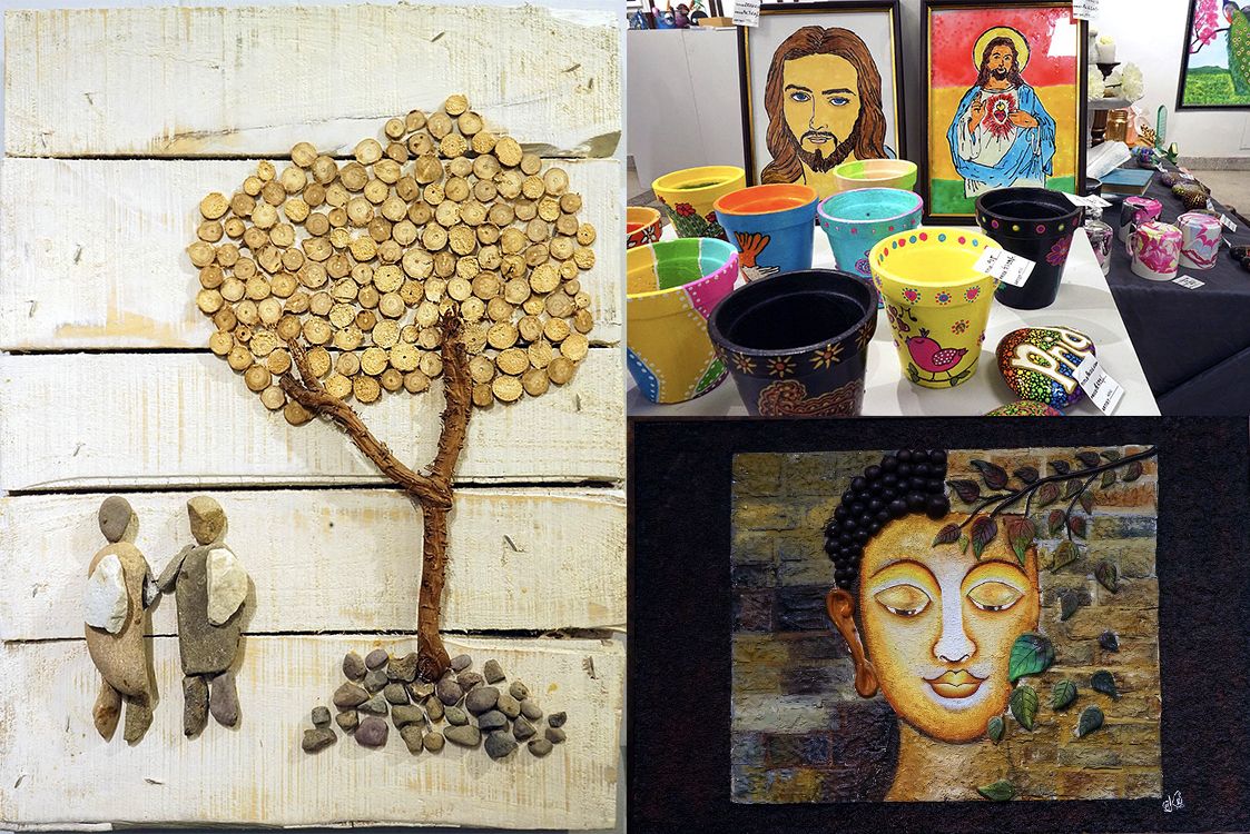 A Commercial Art Exhibition By Artists of Chandigarh at Punjab Lalit Kala Akademi Sector 16