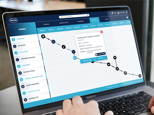 Online Patient Medical History Application UI/UX Design