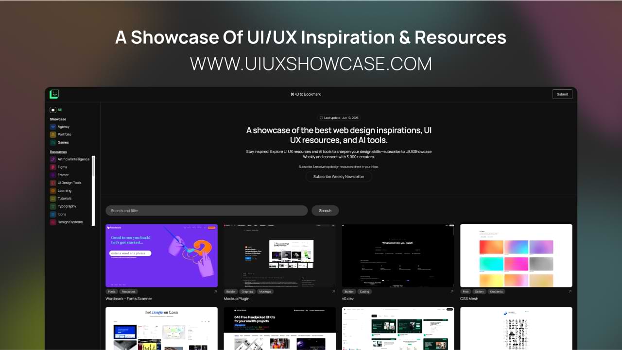 Behind UIUXshowcase: A Designer’s Library, Curated with Heart