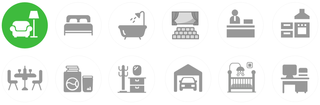 Envi app - Iconography